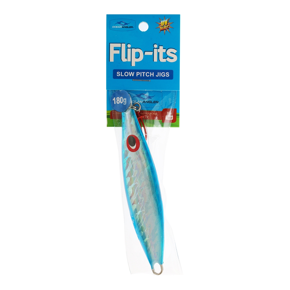 Ocean Angler Flip-it Slow Pitch Jig 180g Blue