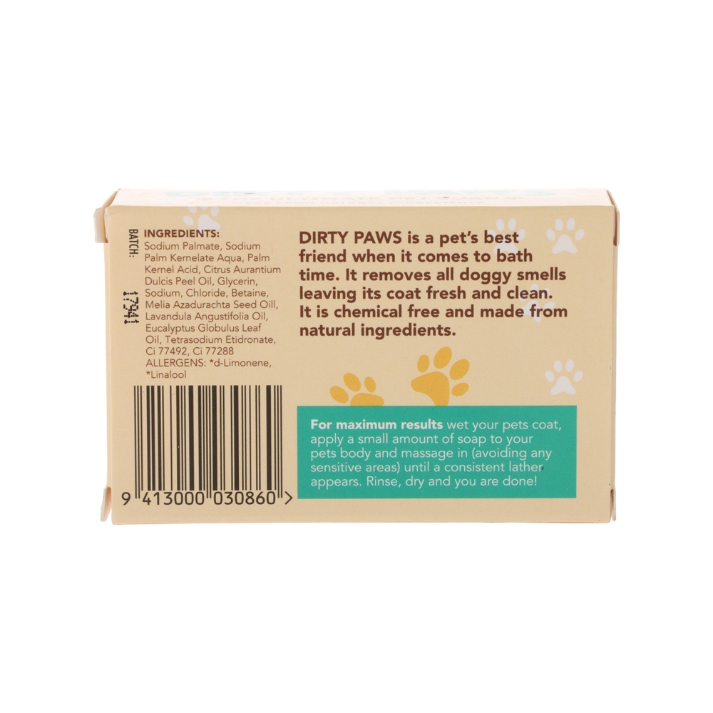 Dirty Paws Pet Soap