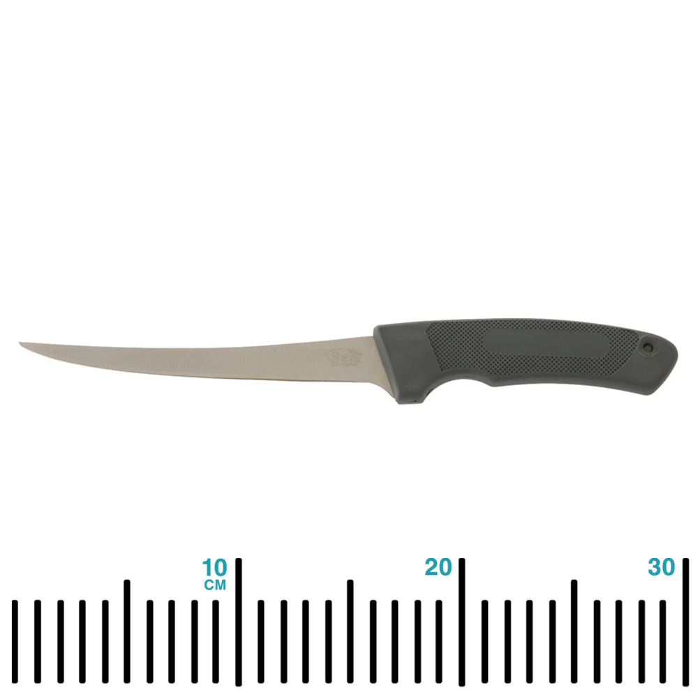 Sea Harvester Cutting Board and Knife Set Grey