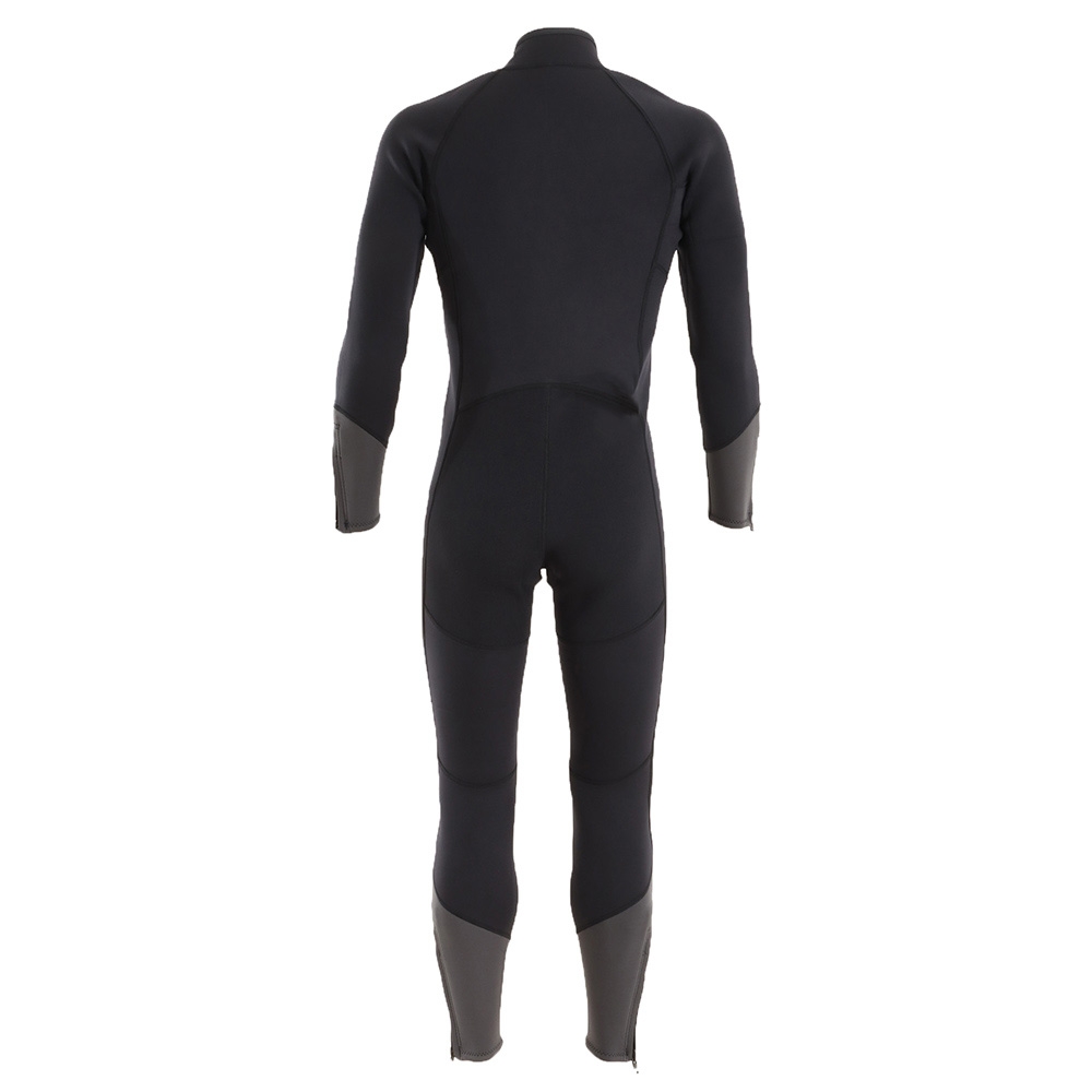 Aropec Front-Zip Neoprene Mens Full Wetsuit 3mm Black/Grey