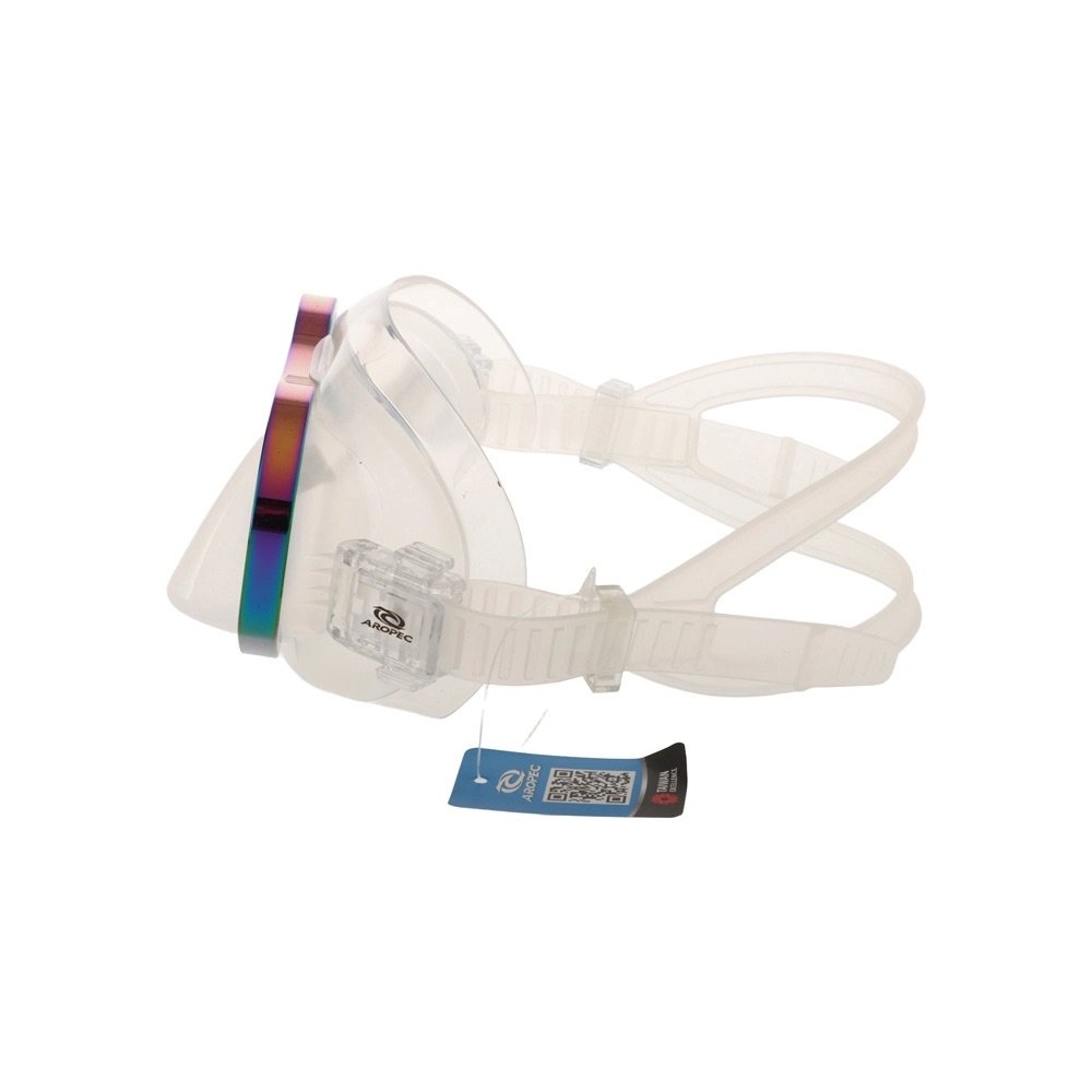 Aropec Twin Lens Alloy Frame Adult Dive Mask