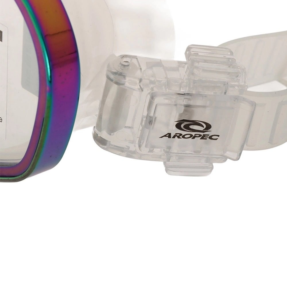 Aropec Twin Lens Alloy Frame Adult Dive Mask