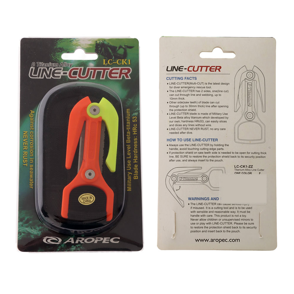 Aropec Beta Titanium Alloy Rust-Proof BCD Line Cutter 8.8cm