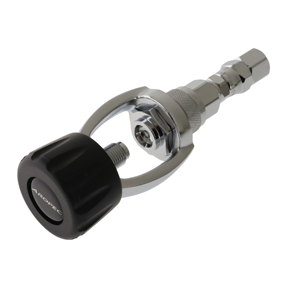 Aropec Scuba Tank Filler Twist-Release Yoke Connection