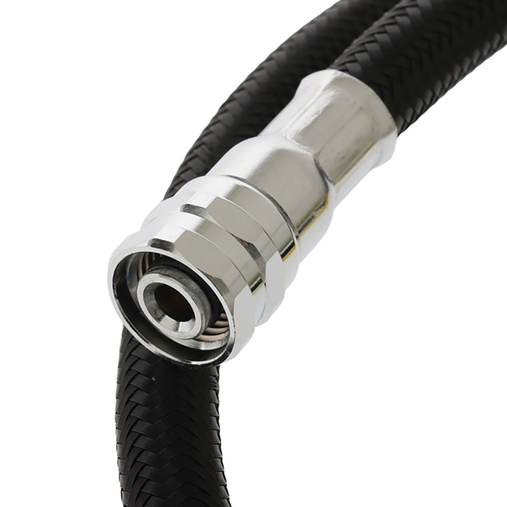 Aropec Nylon Braided TPU Low Pressure Hose 91cm Black