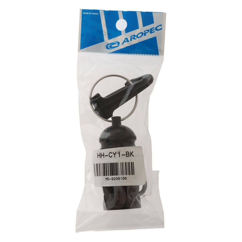 Aropec Quick Release Octopus Regulator Holder with Clip Black