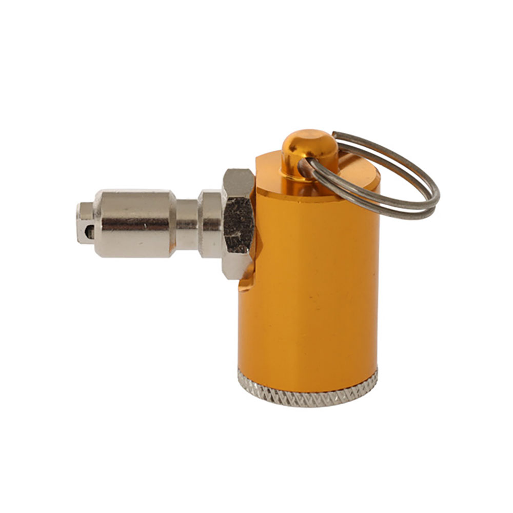Aropec Tyre Inflator Keychain Gold