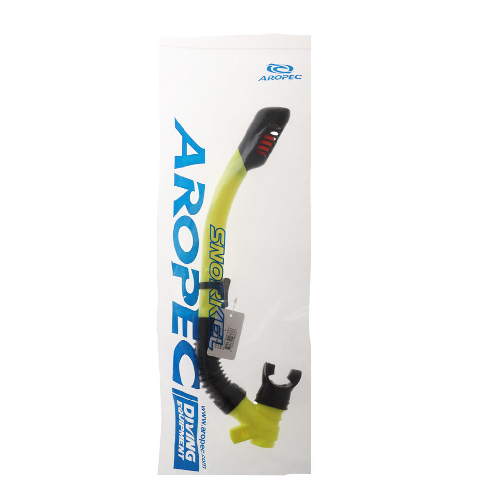 Aropec Dry Kids Snorkel Black/Yellow