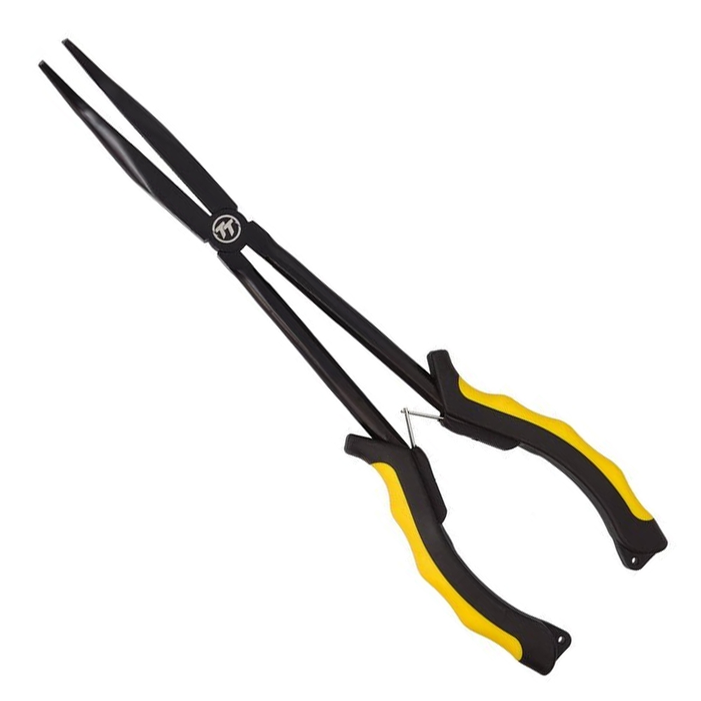 TT Lures Bent Nose Long Reach Pliers 28cm