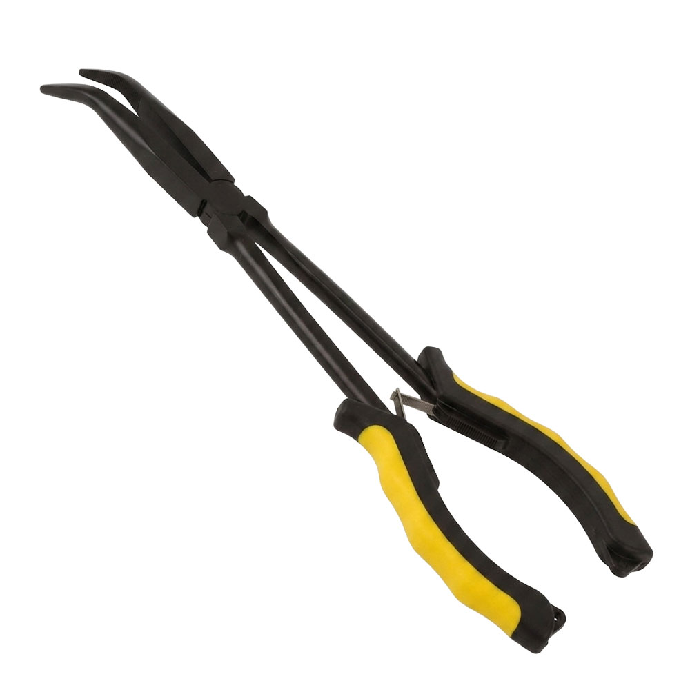 TT Lures Bent Nose Long Reach Pliers 28cm