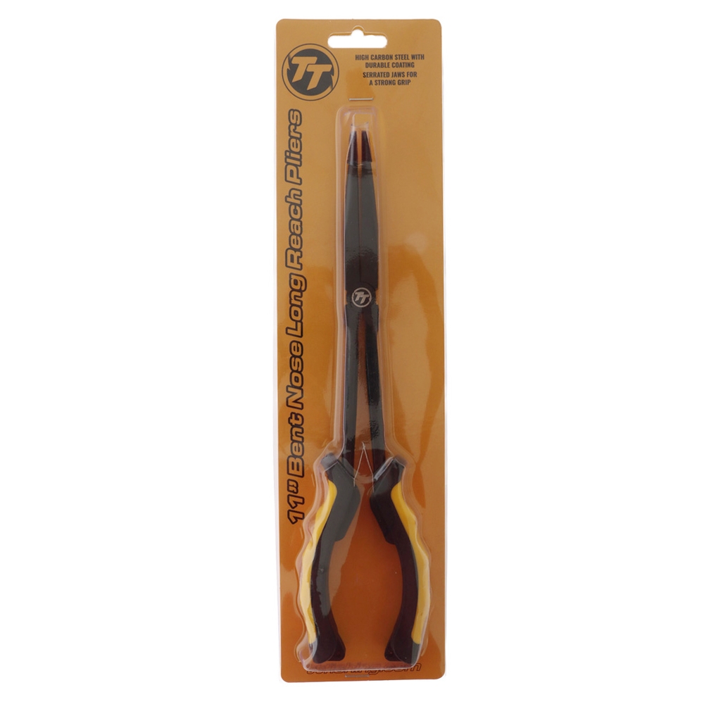 TT Lures Bent Nose Long Reach Pliers 28cm
