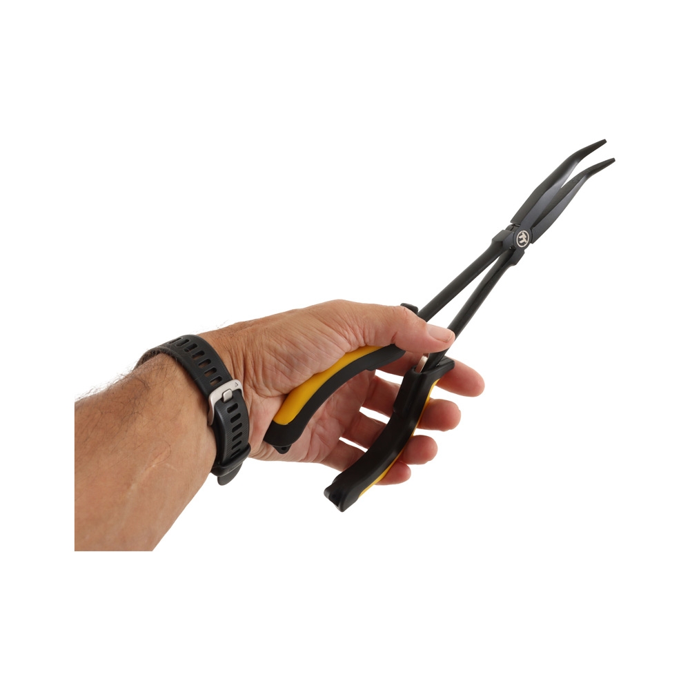 TT Lures Bent Nose Long Reach Pliers 28cm