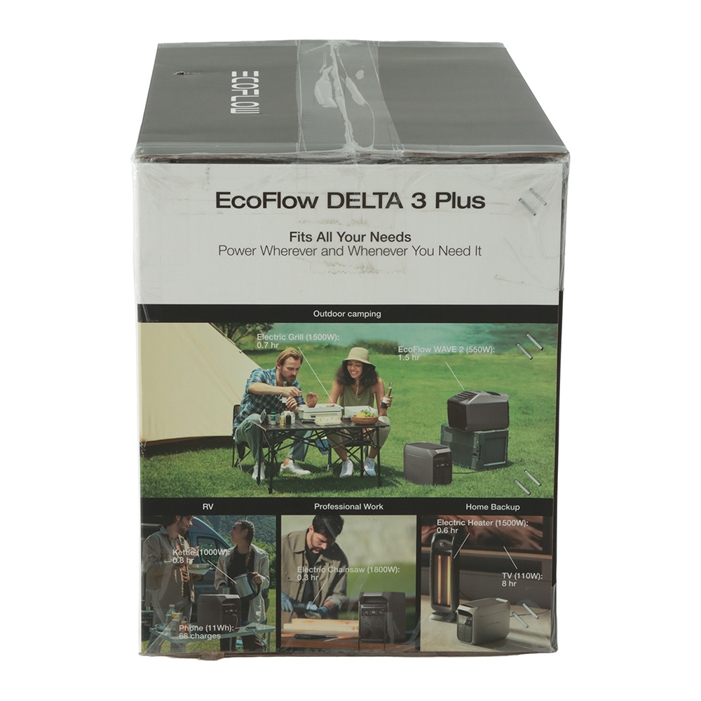 EcoFlow Delta 3 Plus Portable Power Station 1800W 1024Wh