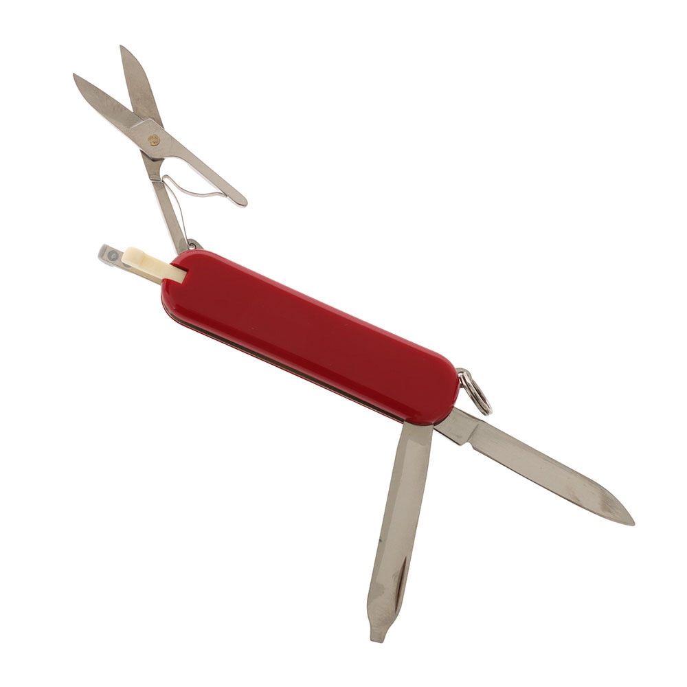 Victorinox Classic SD Printed Multi-Tool Pocket Knife 5.8cm Red