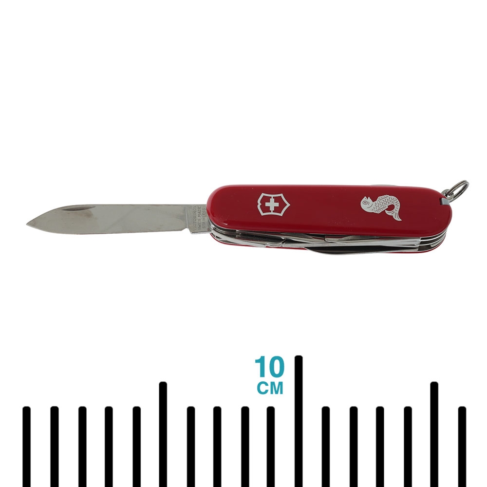 Victorinox Angler Multi-Tool Pocket Knife 9.1cm Red