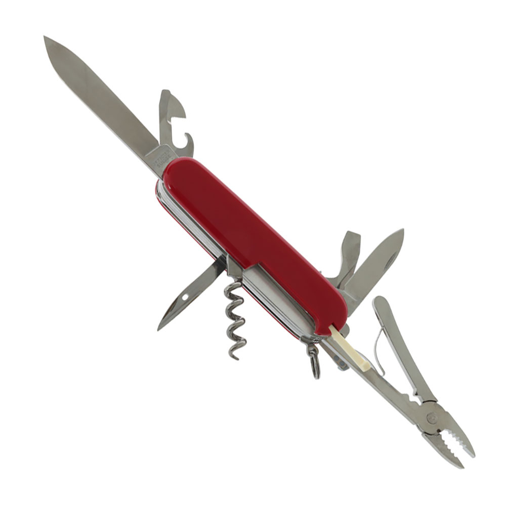 Victorinox Angler Multi-Tool Pocket Knife 9.1cm Red