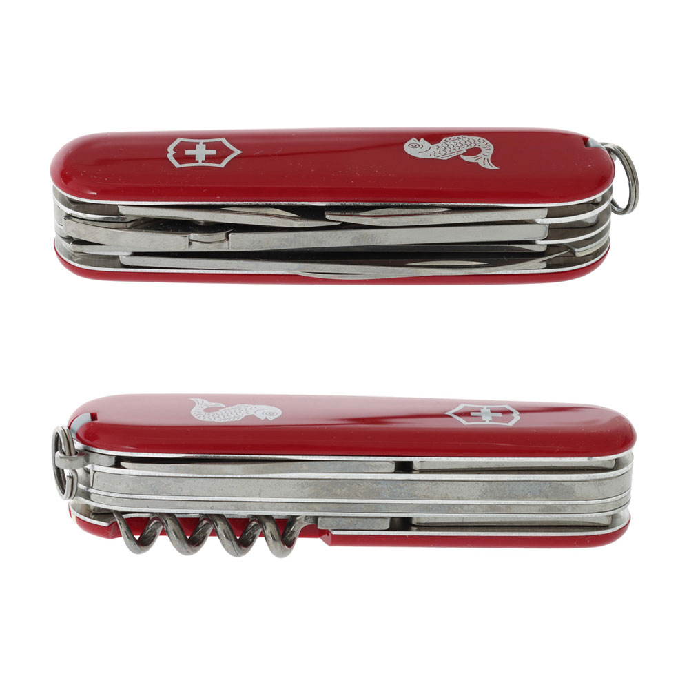 Victorinox Angler Multi-Tool Pocket Knife 9.1cm Red
