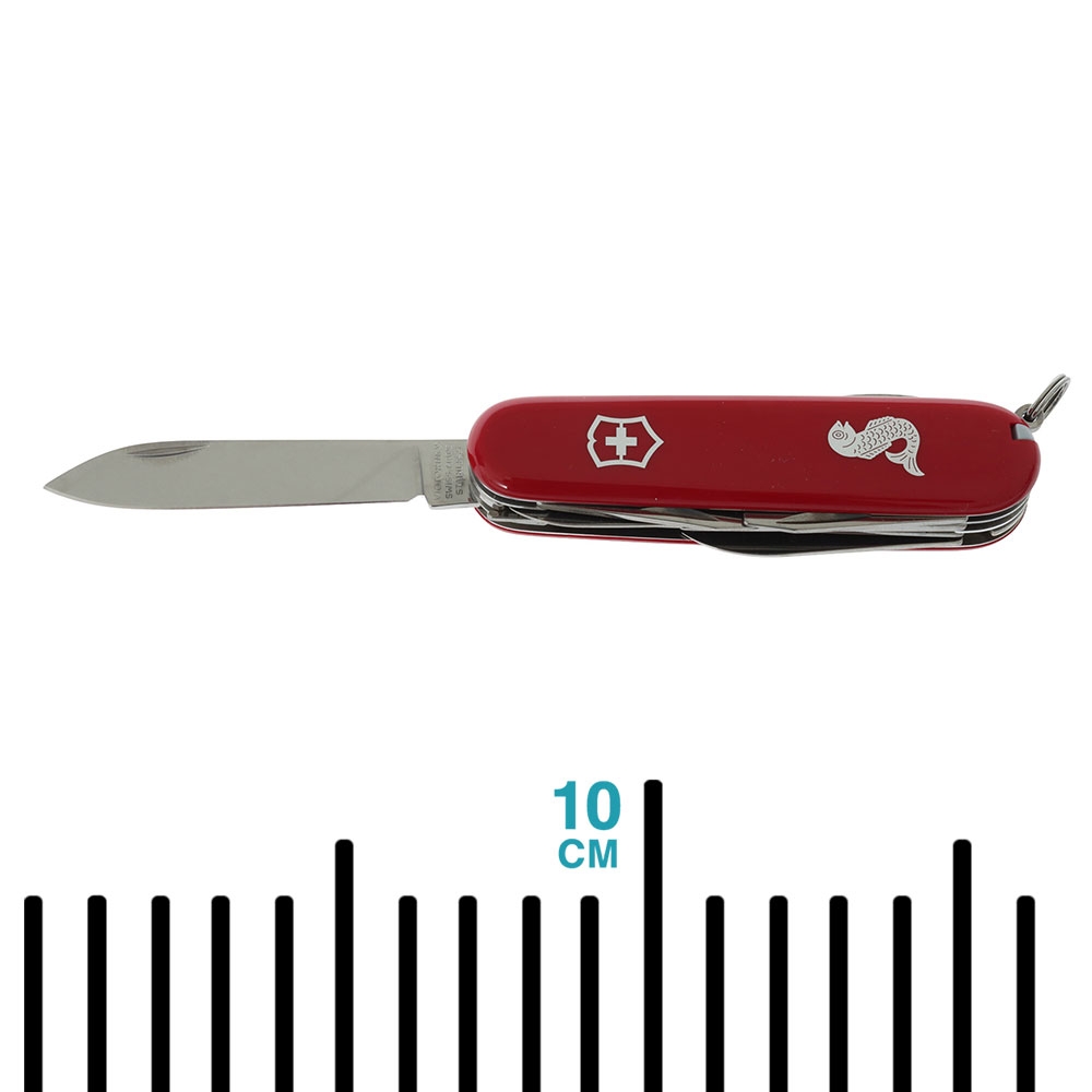 Victorinox Fisherman Multi-Tool Pocket Knife 9.1cm Red