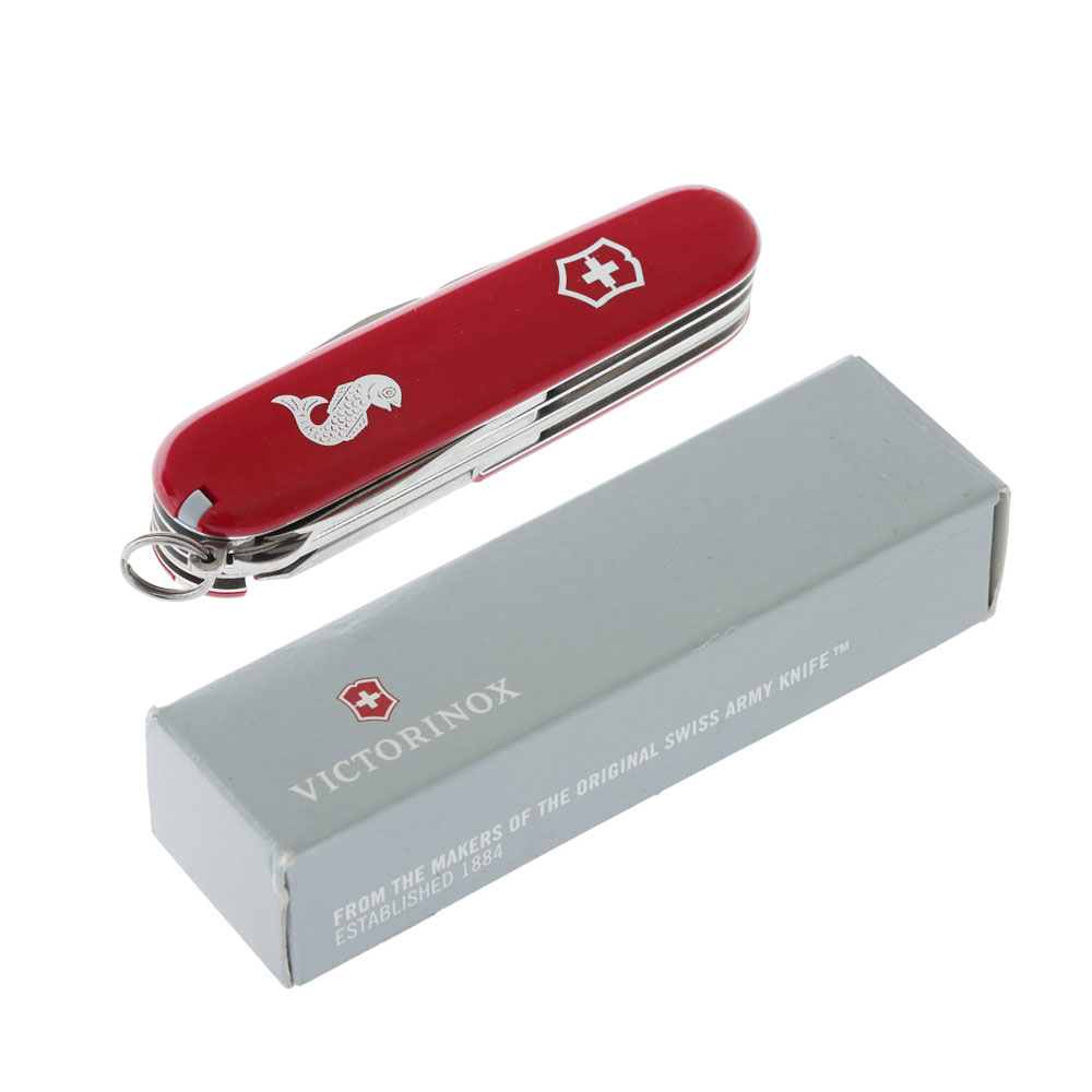 Victorinox Fisherman Multi-Tool Pocket Knife 9.1cm Red