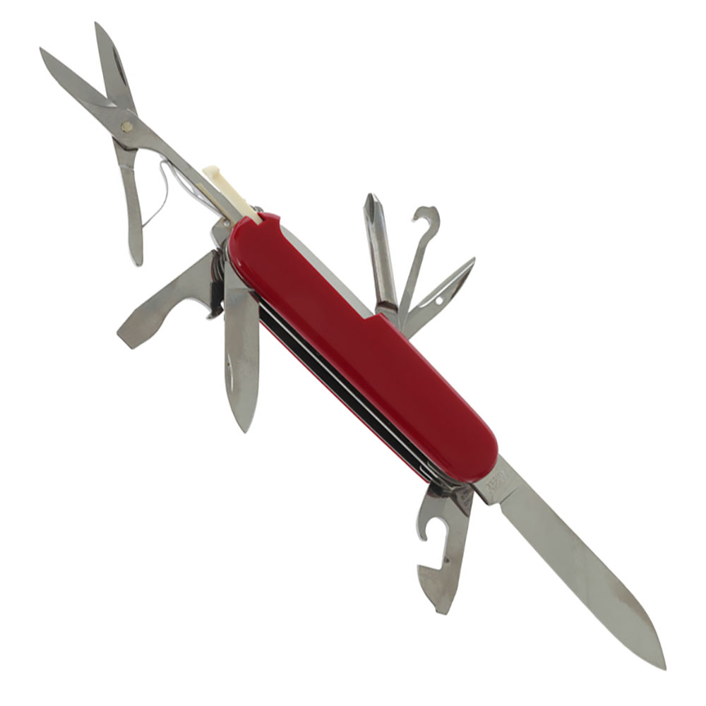 Victorinox Fisherman Multi-Tool Pocket Knife 9.1cm Red
