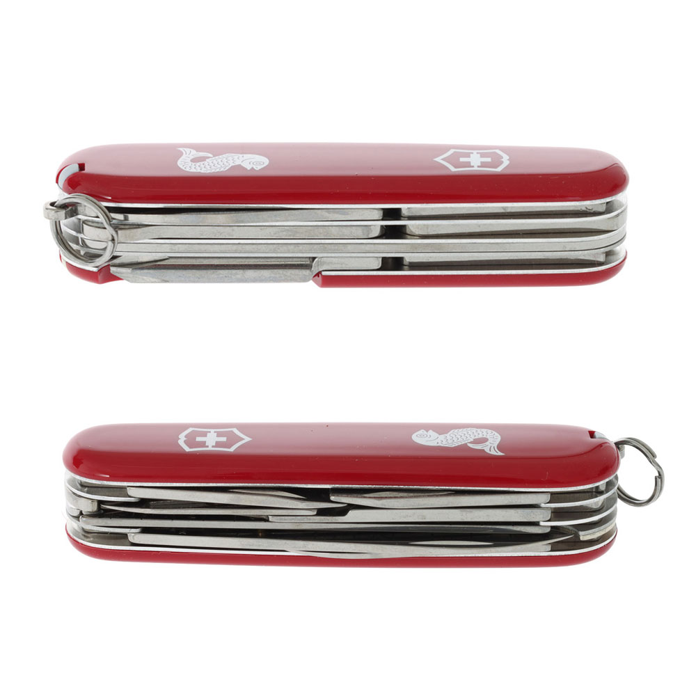 Victorinox Fisherman Multi-Tool Pocket Knife 9.1cm Red