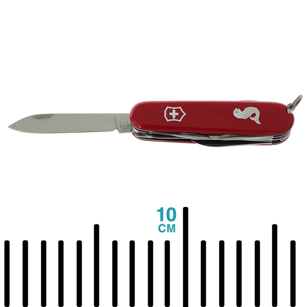 Victorinox Fisherman Multi-Tool Pocket Knife 9.1cm Red