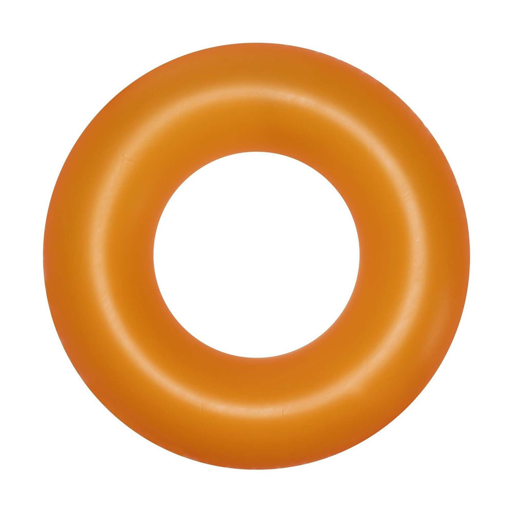 Bestway Frosted Neon Inflatable Swim Ring 91cm Fog Orange