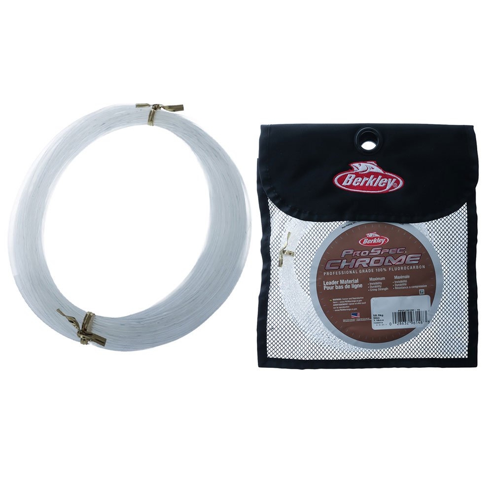Berkley ProSpec Chrome 100% Fluorocarbon Leader Clear 33yd