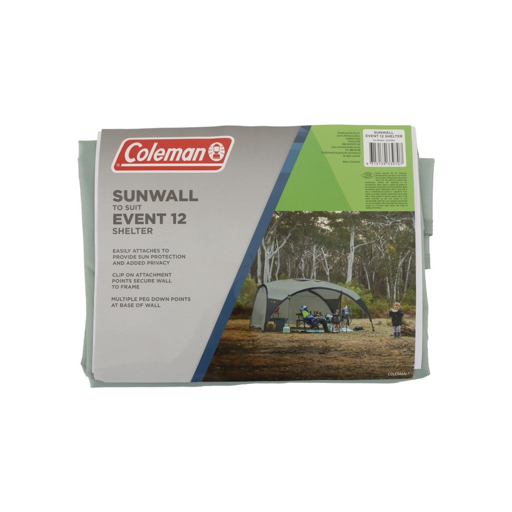 Coleman Event 12 Deluxe Shelter Sunwall