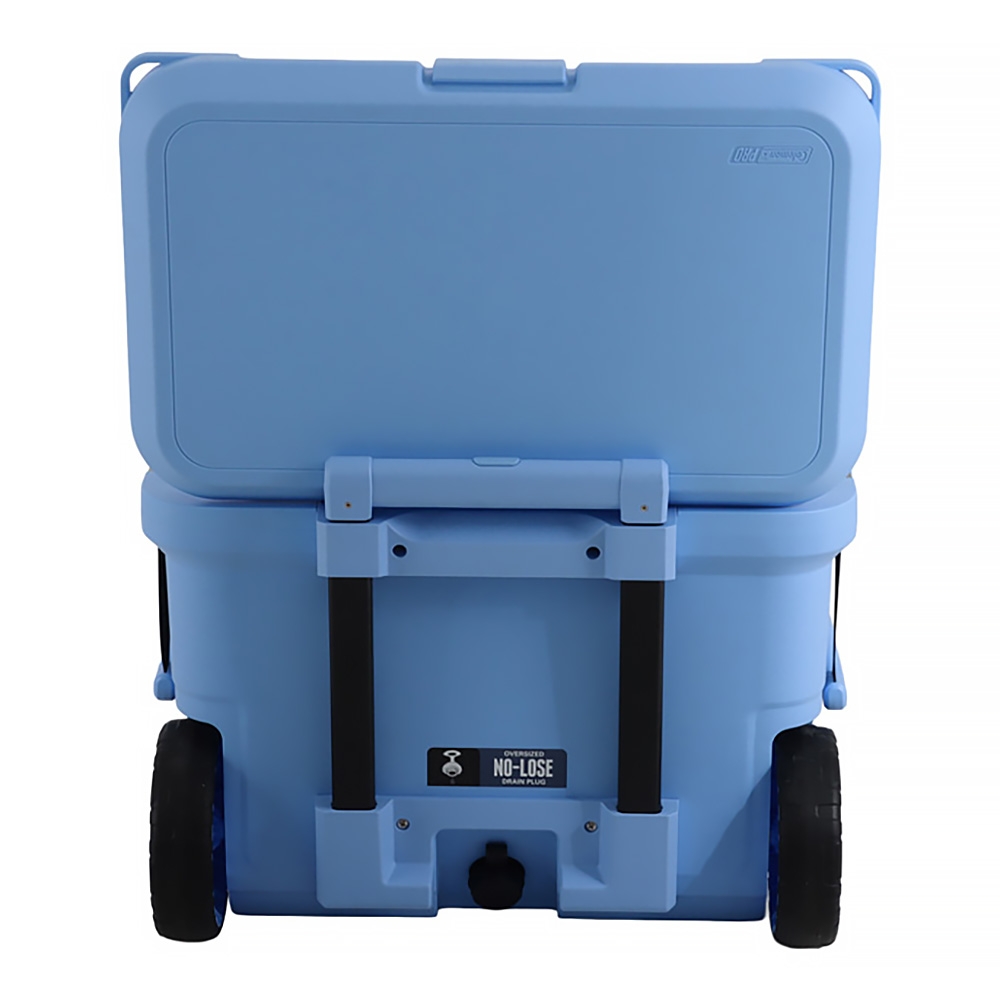 Coleman Pro Hard Wheeled Chilly Bin Cooler 52L Sky Blue