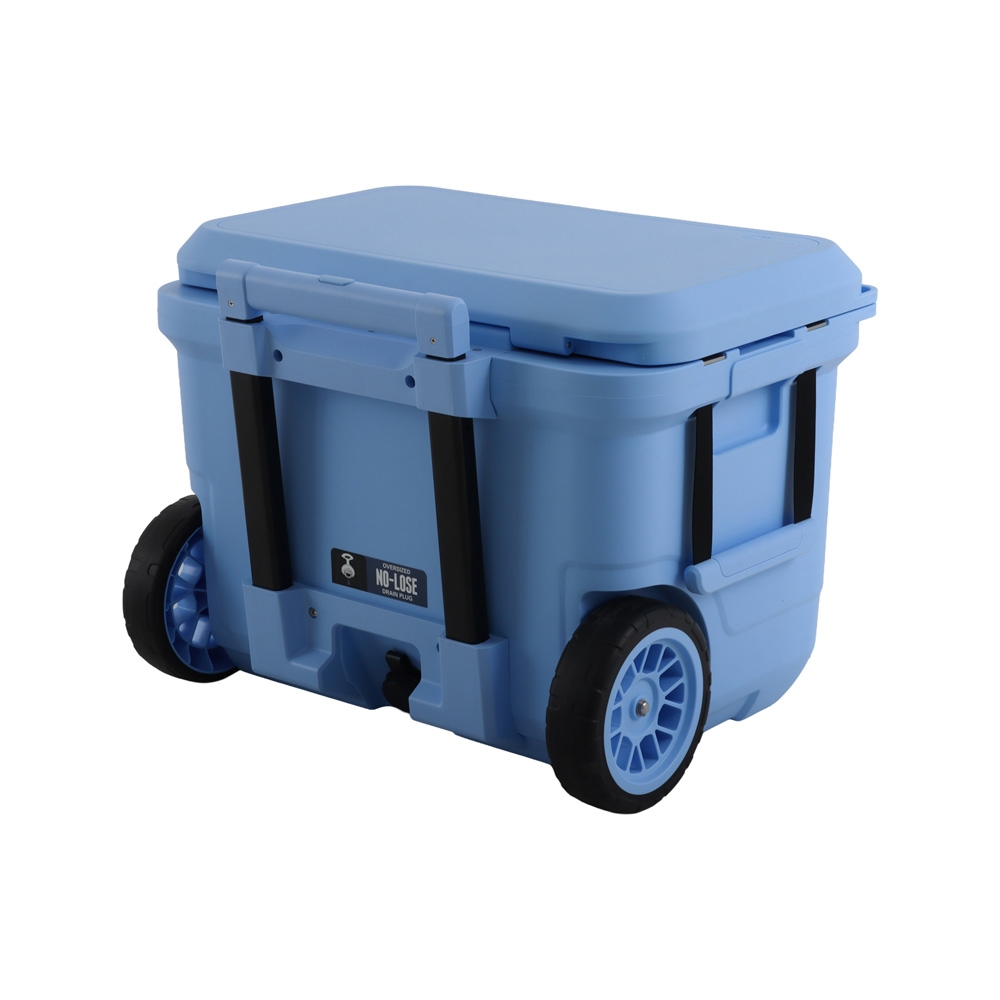 Coleman Pro Hard Wheeled Chilly Bin Cooler 52L Sky Blue