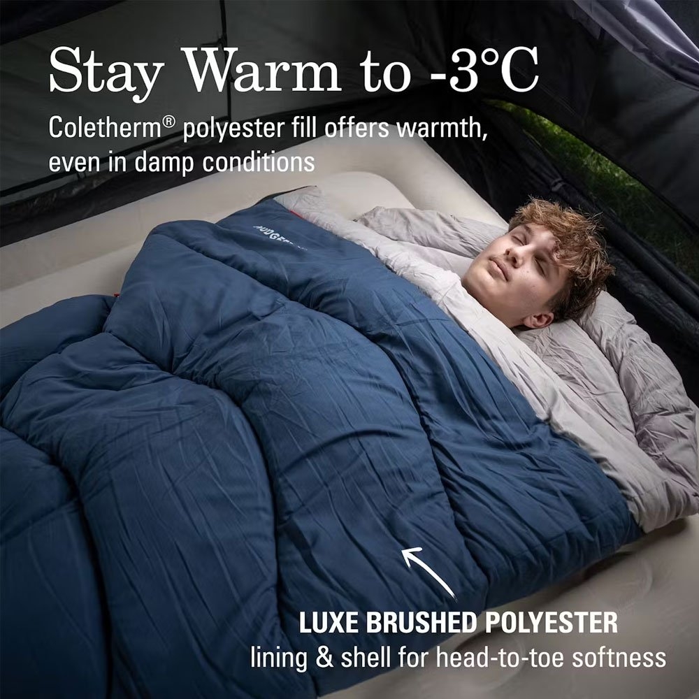 Coleman Mudgee -3C Sleeping Bag - Tall