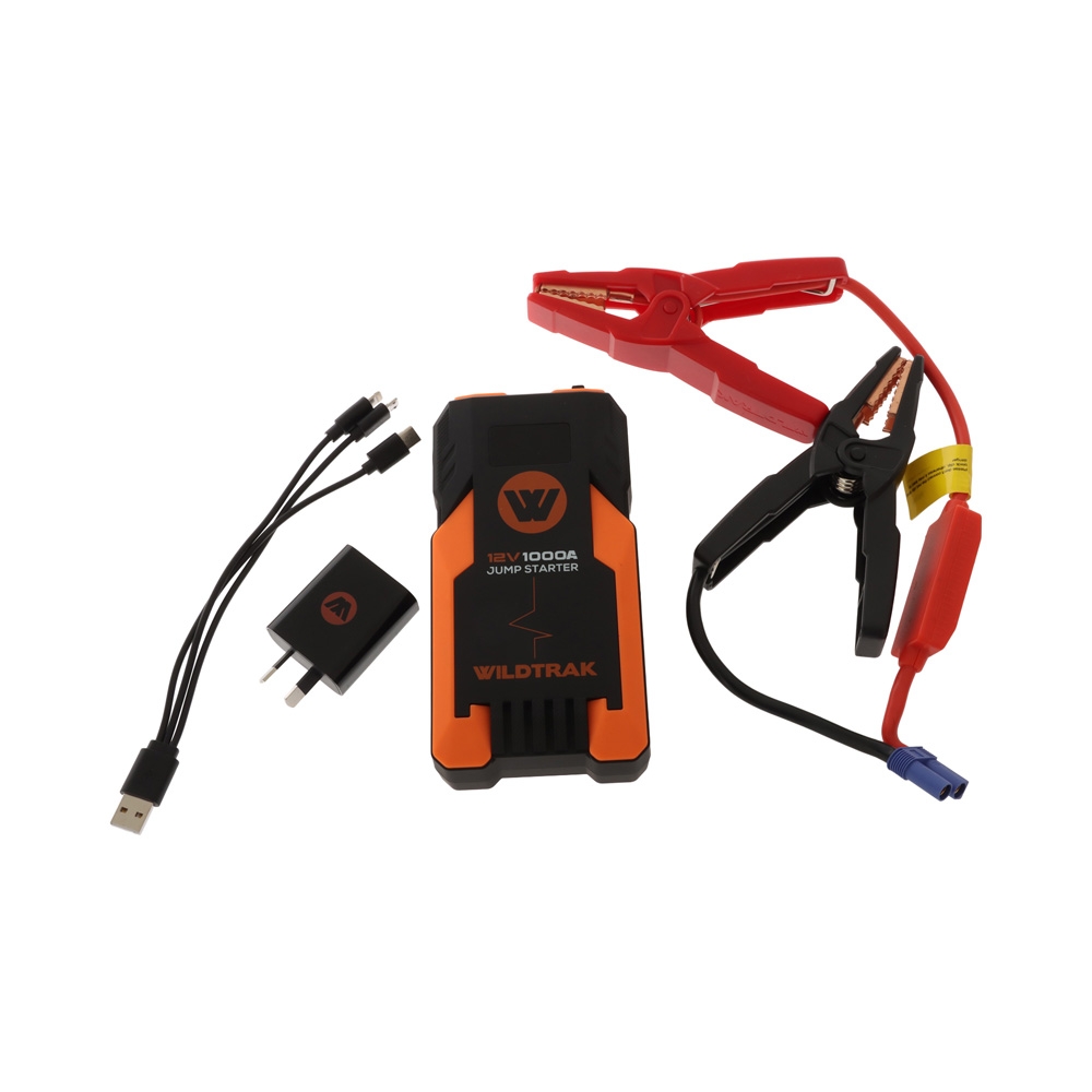 Wildtrak S1000A Portable Jump Starter / Power Bank 12V 12800mAh