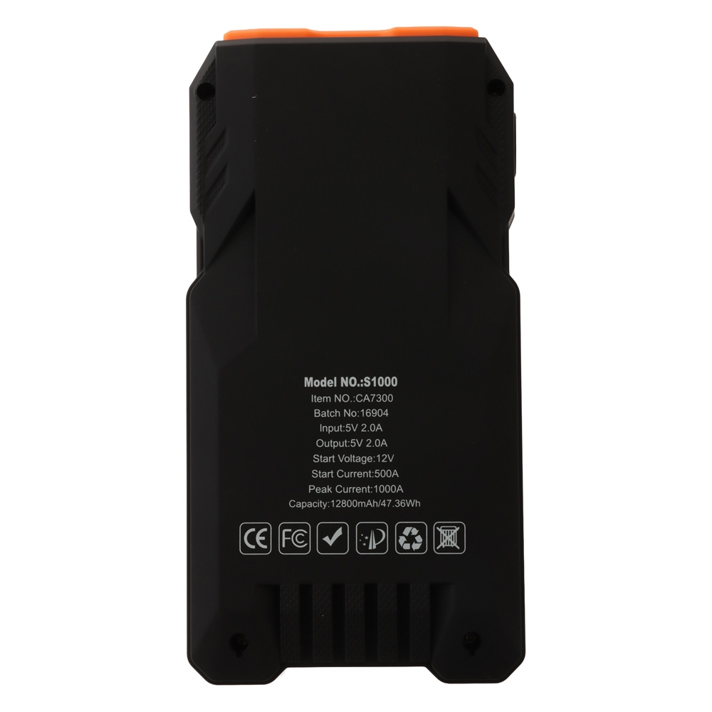 Wildtrak S1000A Portable Jump Starter / Power Bank 12V 12800mAh