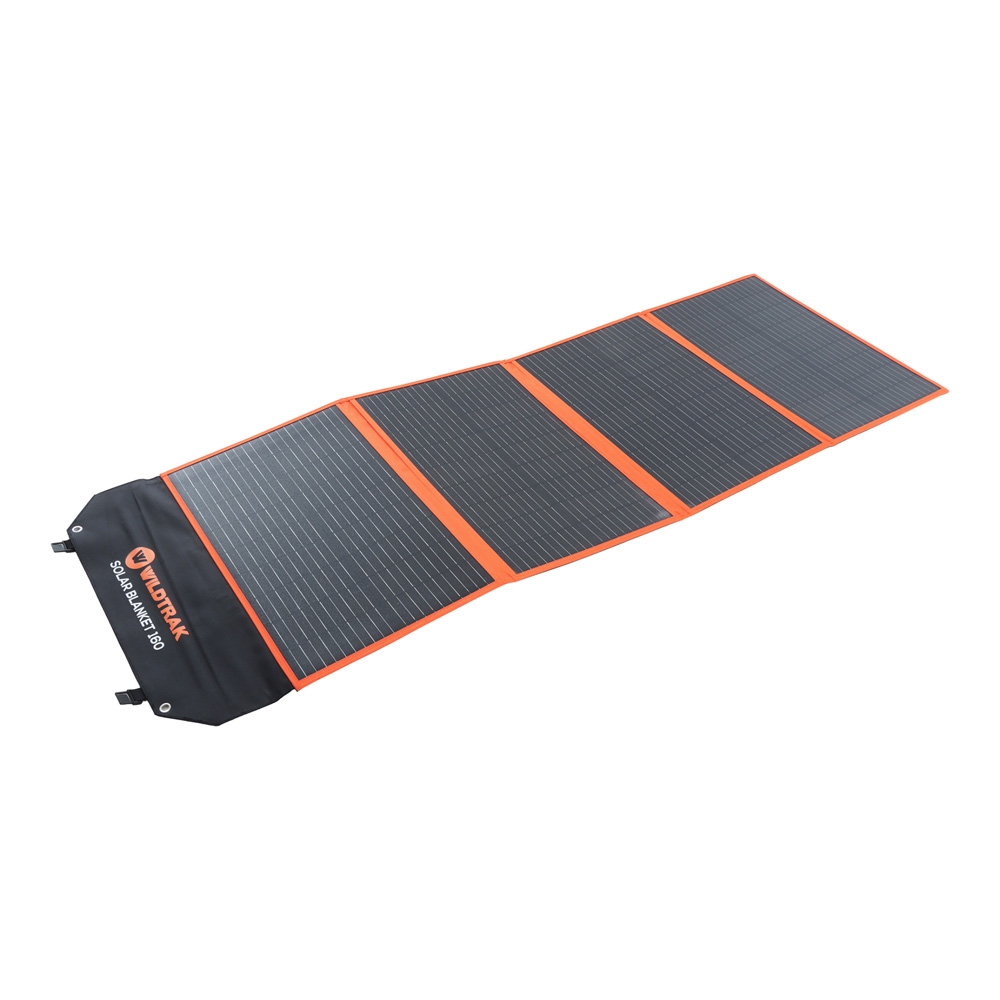 Wildtrak A-Grade Folding Solar Blanket with ETFE Coating 160W
