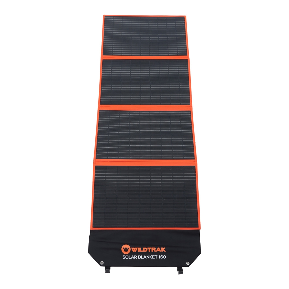 Wildtrak A-Grade Folding Solar Blanket with ETFE Coating 160W