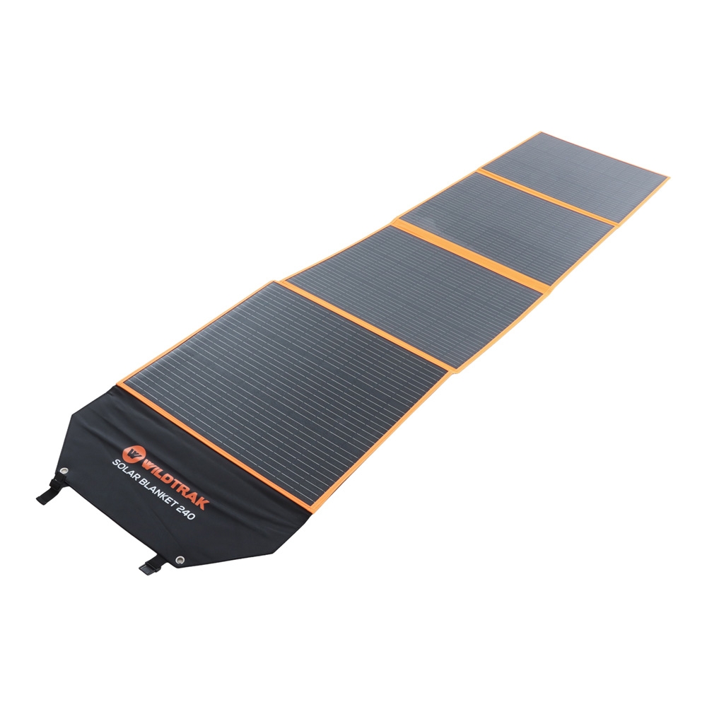Wildtrak A-Grade Folding Solar Blanket with ETFE Coating 240W