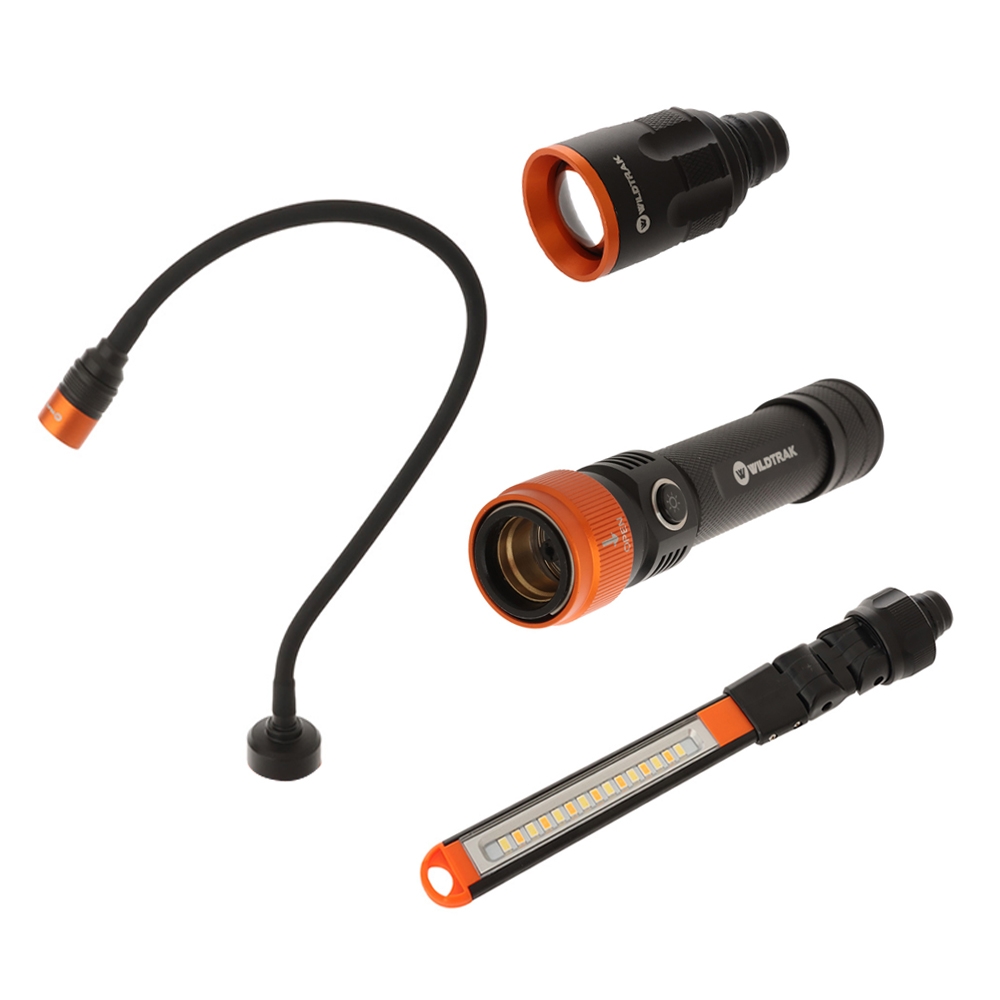 Wildtrak 3-in-1 Rechargeable Multifunction Worklight / Torch 190-380lm