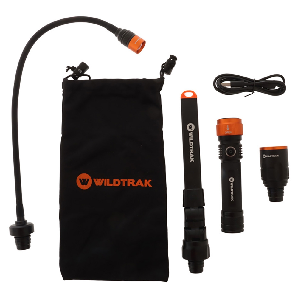 Wildtrak 3-in-1 Rechargeable Multifunction Worklight / Torch 190-380lm
