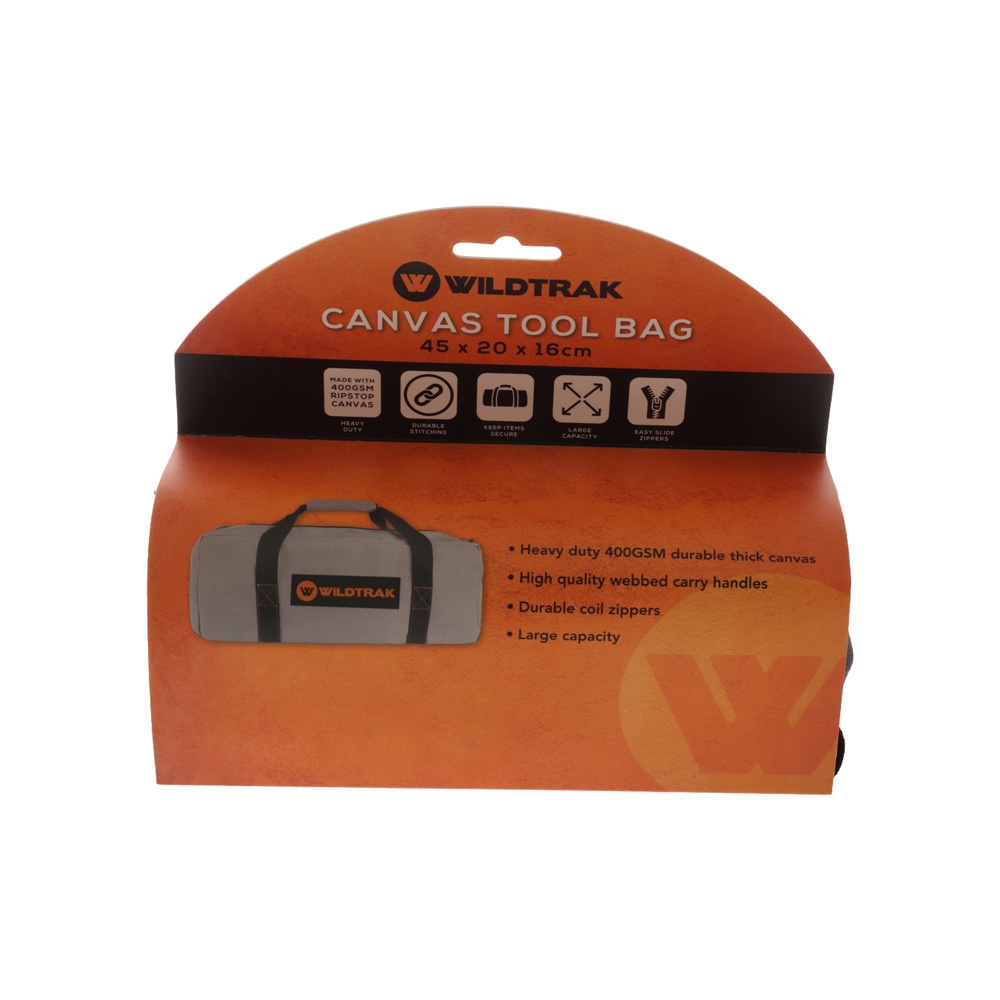 Wildtrak Explorer Canvas Tool Bag 45 x 20 x 16cm
