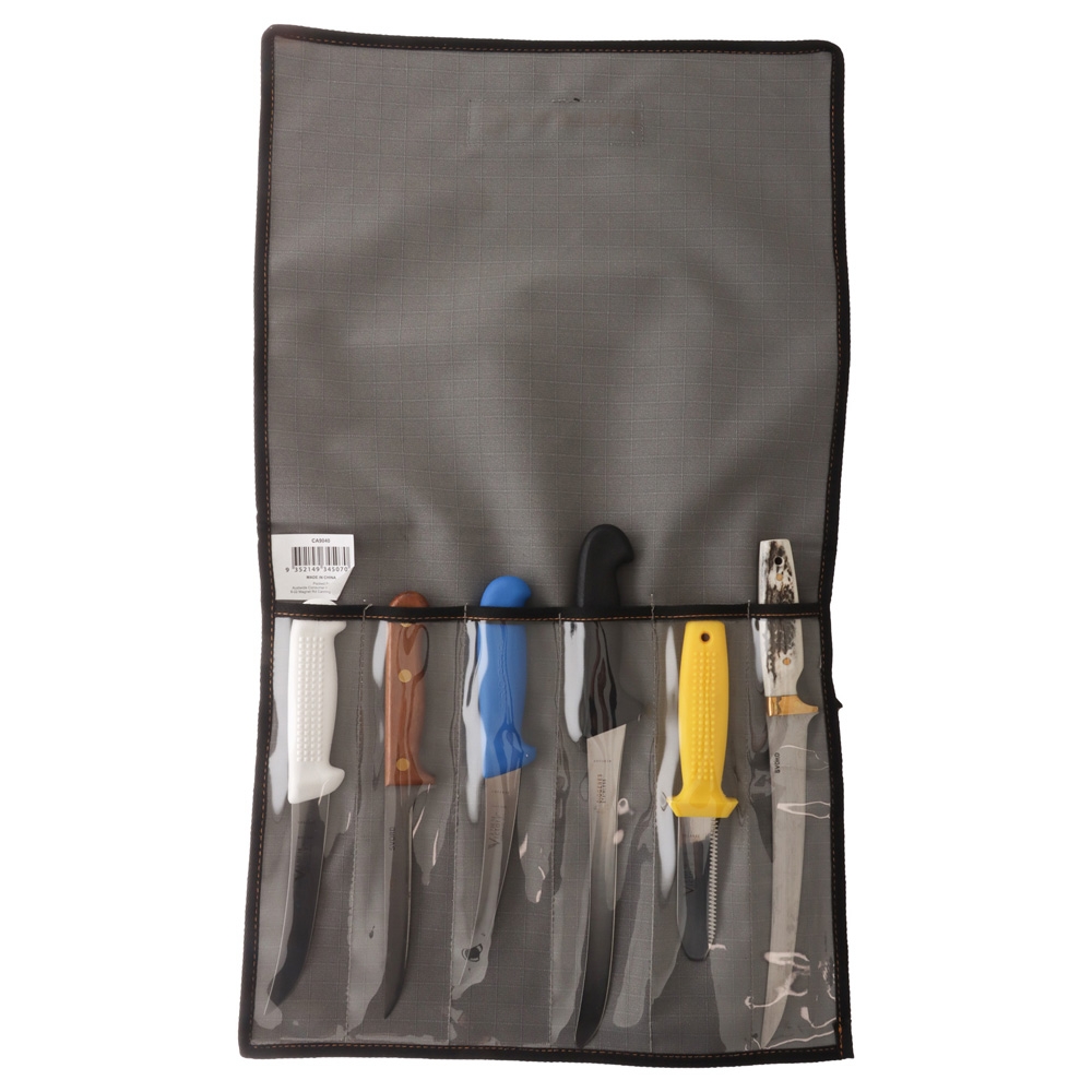 Wildtrak Ripstop Canvass 6 Pocket Knife Wrap 45 x 42cm