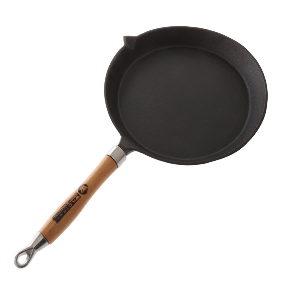 Wildtrak Pre-Seasoned Cast Iron Skillet/Grill Pan