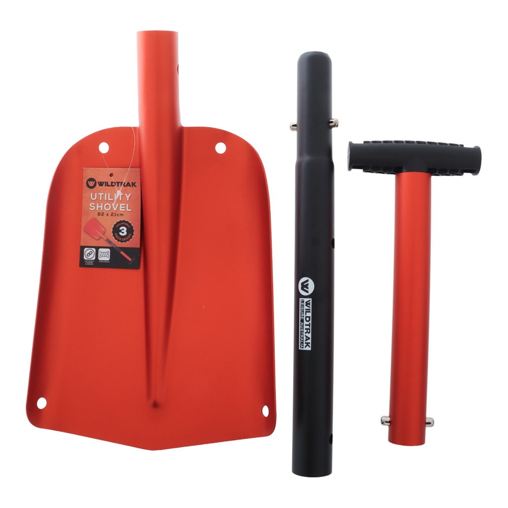 Wildtrak 3-Piece Aluminium Utility Shovel