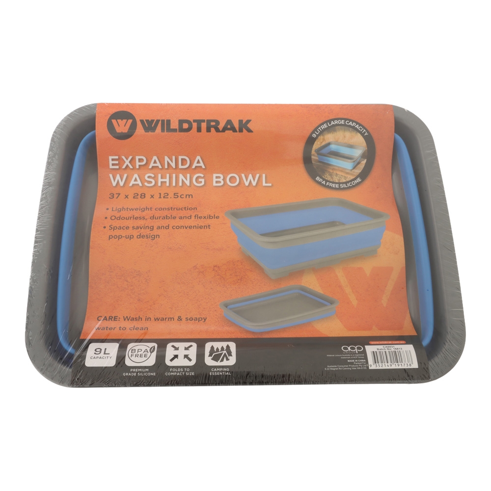 Wildtrak Expanda Collapsible Washing Up Bucket 9L