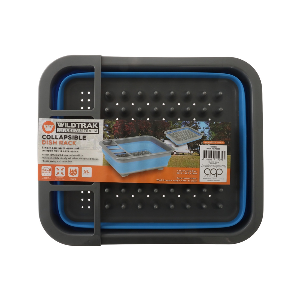 Wildtrak Expanda Collapsible Dish Rack 9L