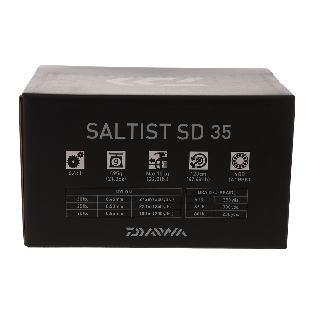 Daiwa 25 Saltist SD 35 Star Drag Overhead Reel