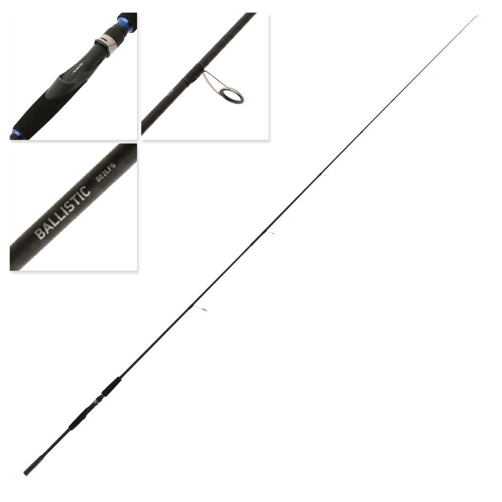 Daiwa Ballistic 802LFS Spinning Rod 8ft 2pc