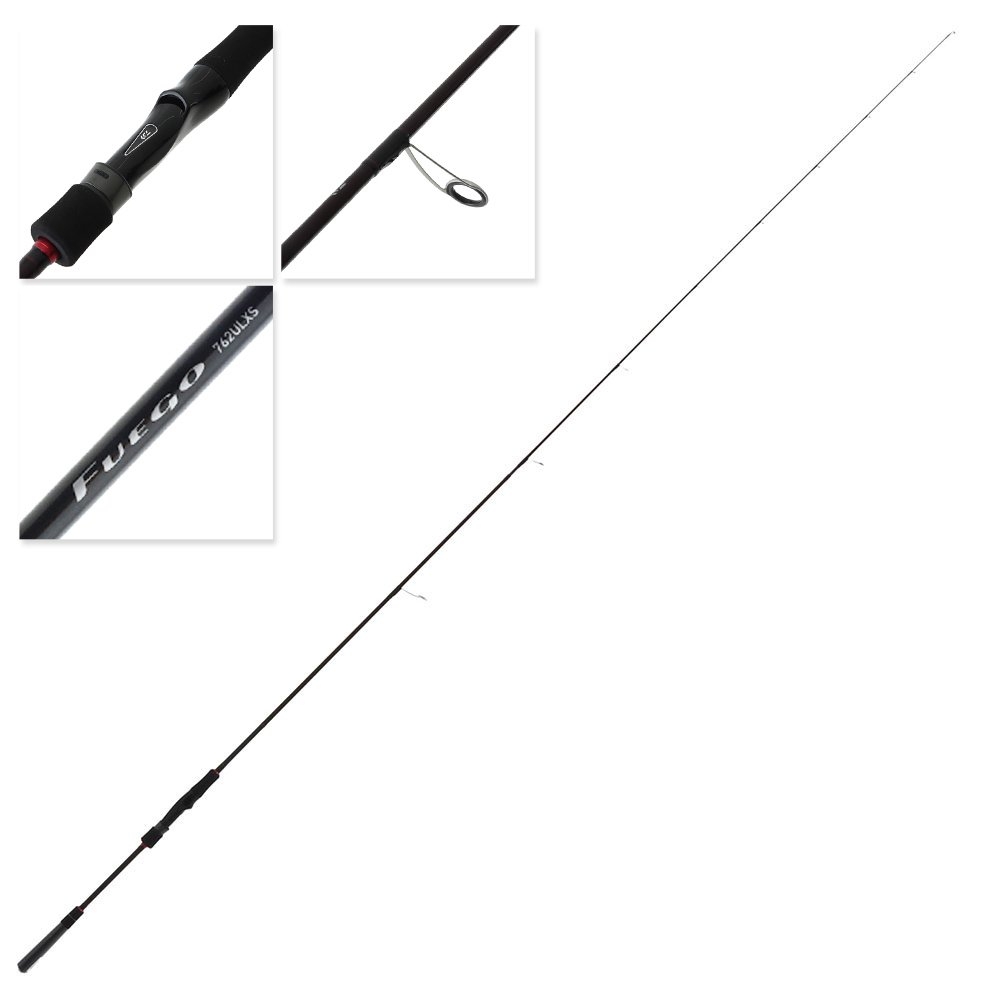 Daiwa Fuego 762 ULXS-NZ Spinning Rod 7ft 6in 2-5kg 2pc