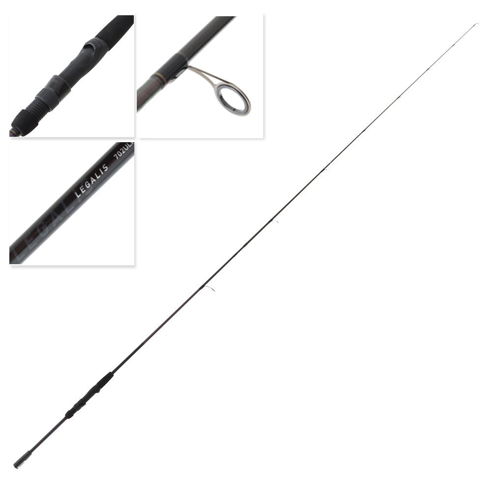 Daiwa PR100 Legalis II 662MHFB-NZ Overhead Combo incl Braid 6ft 6in PE1-2 2pc