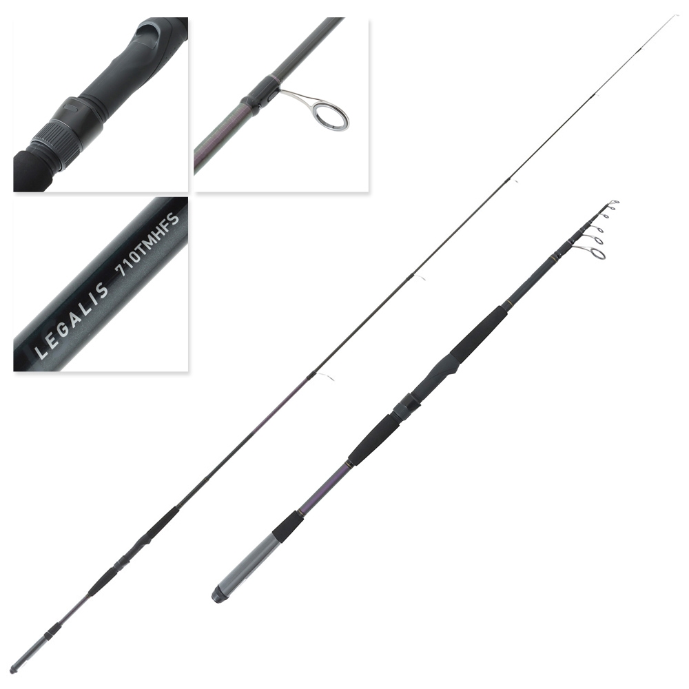 Daiwa Legalis II 710TMHFS-NZ Telescopic Spin Rod 7ft 10in 5-9kg